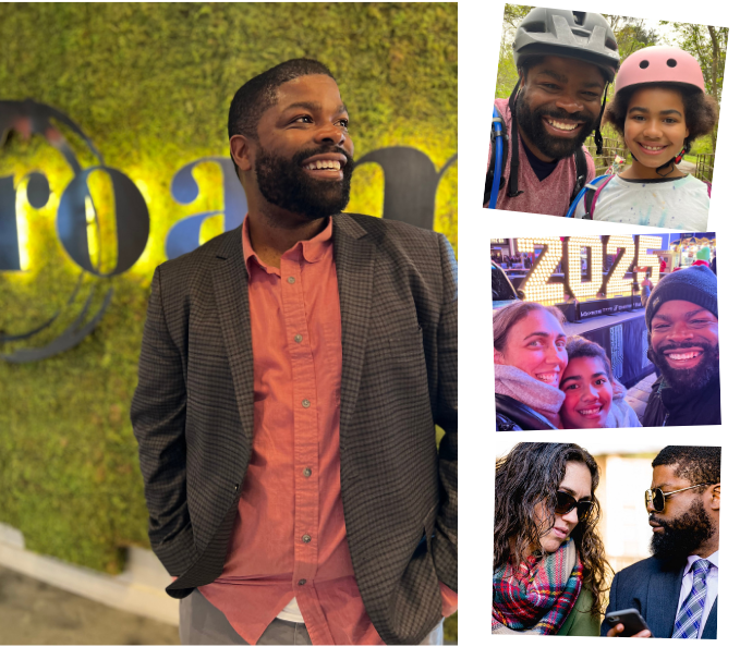 Kaleem Clarkson and family. 